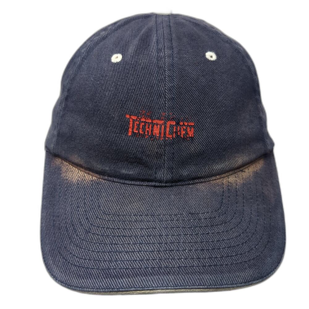 Technichem Strapback Baseball Cap Solid Blue One … - image 1
